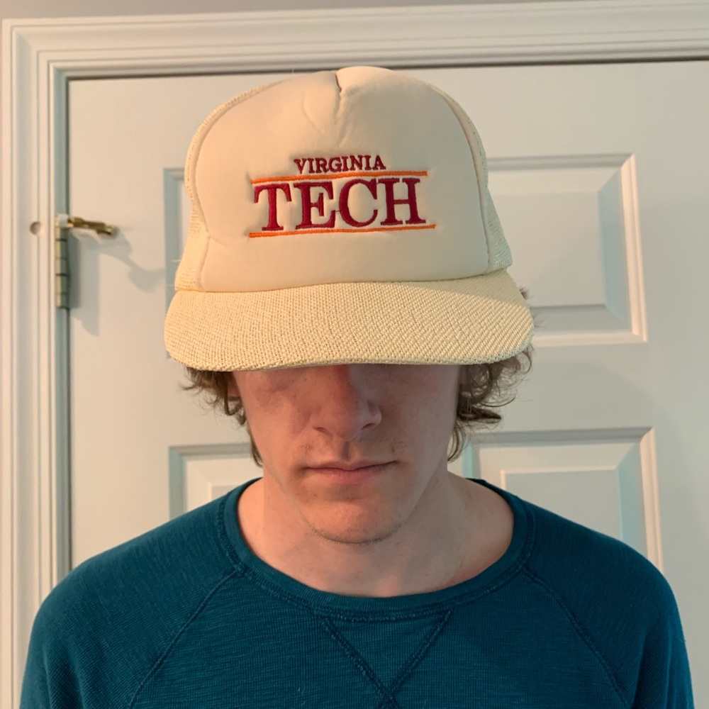 Vintage Virginia Tech Baseball Hat Cap